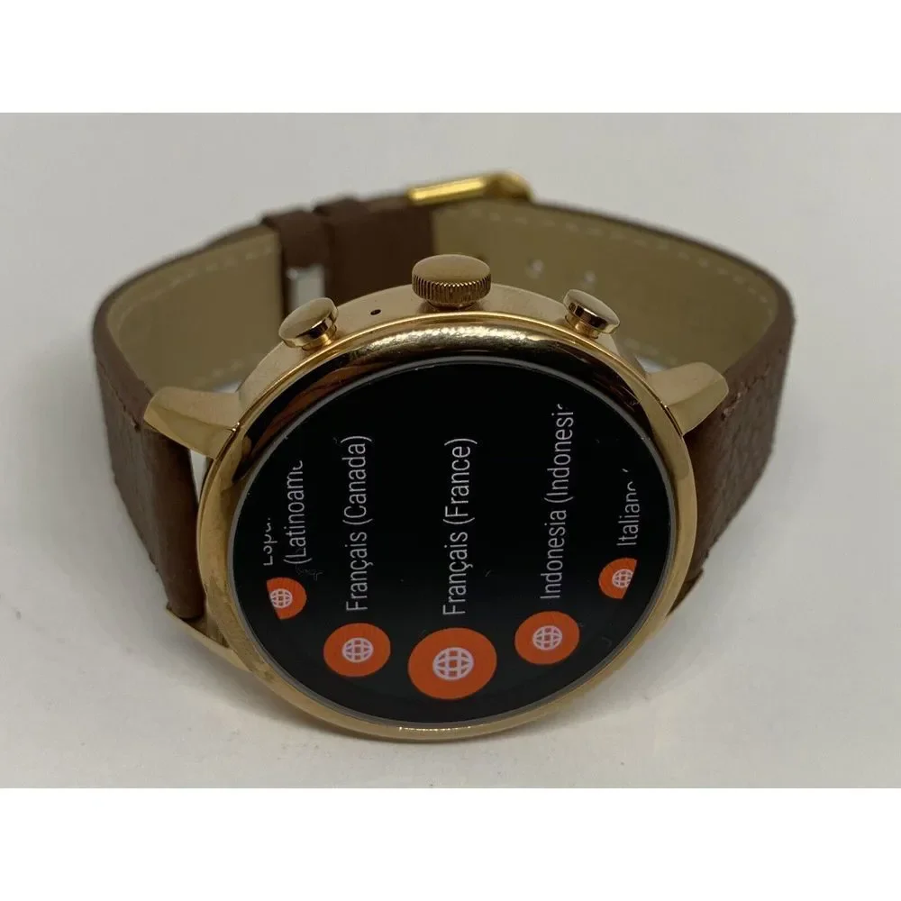 Fossil Gen 4 Authentic Digital Dial Smart Watch Custom Band FTW6018 BA164